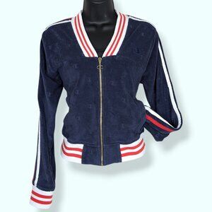 Champion Terry Cloth Warm Up Zip Jacket